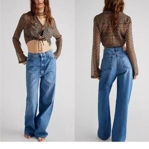 Mother Snacks! The Yummy Puddle Jean Sz 27